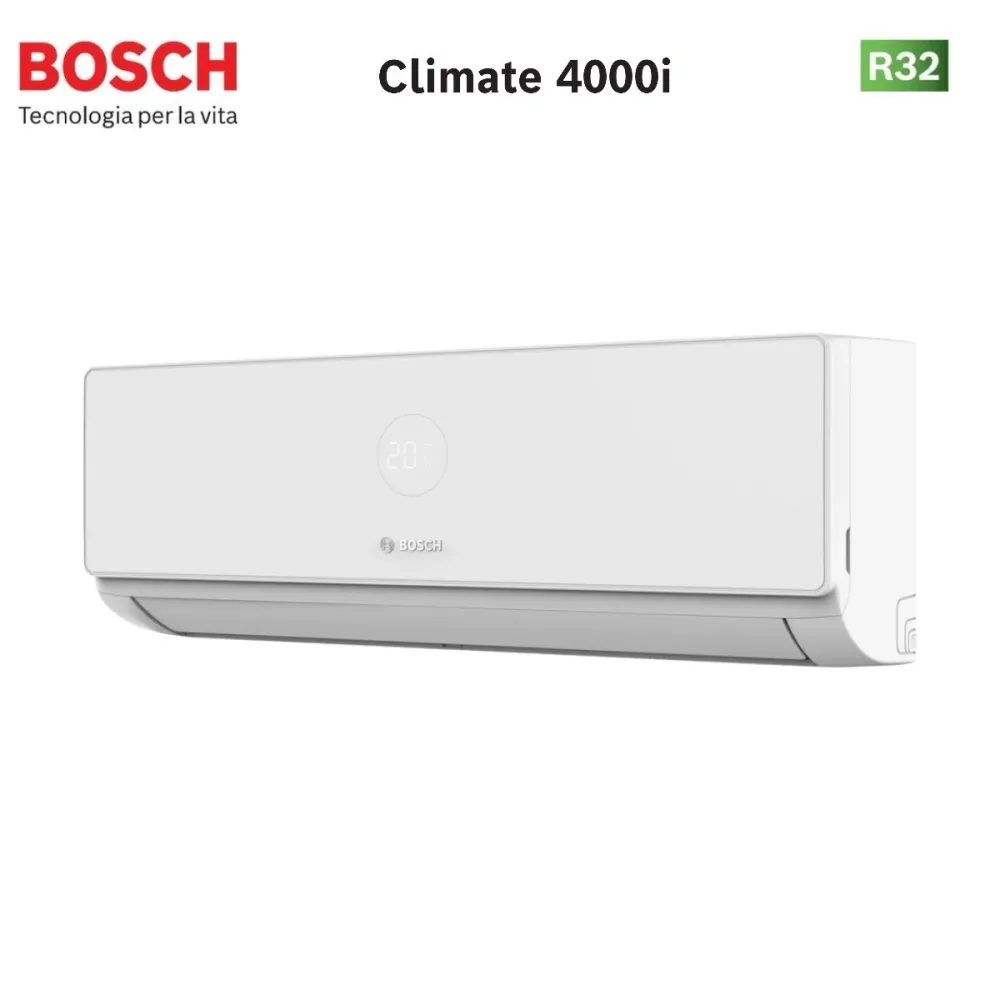 Condizionatore Trial Split Bosch CLIMATE 4000i 9+9+12 con 5000M 79/3 E R-32 Wi-Fi Optional