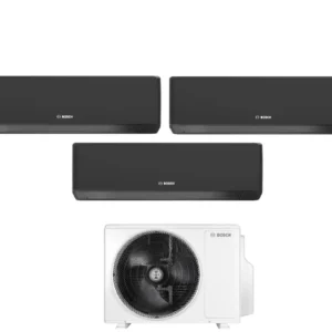 Condizionatore Trial Split Bosch CLIMATE 7000i Black 7+7+12 con 5000M 62/3 E R-32 Wi-Fi Integrato