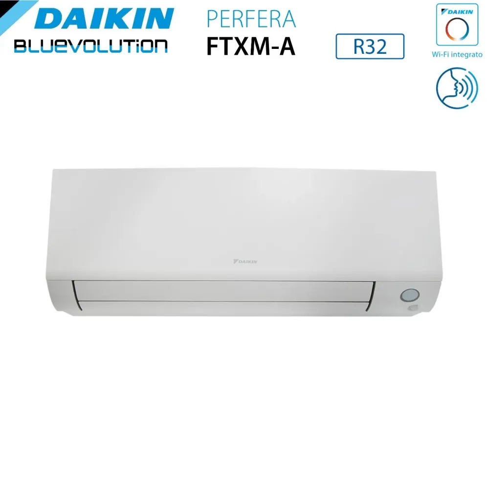 Condizionatore Trial Split Daikin Perfera All Season 7+9+18 con 3MXM68A R-32 Wi-Fi Integrato - Garanzia Italiana
