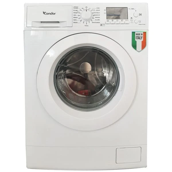 Machine à Laver CONDOR 9Kg-1200Tr frontale Blanc (CON-F912D)