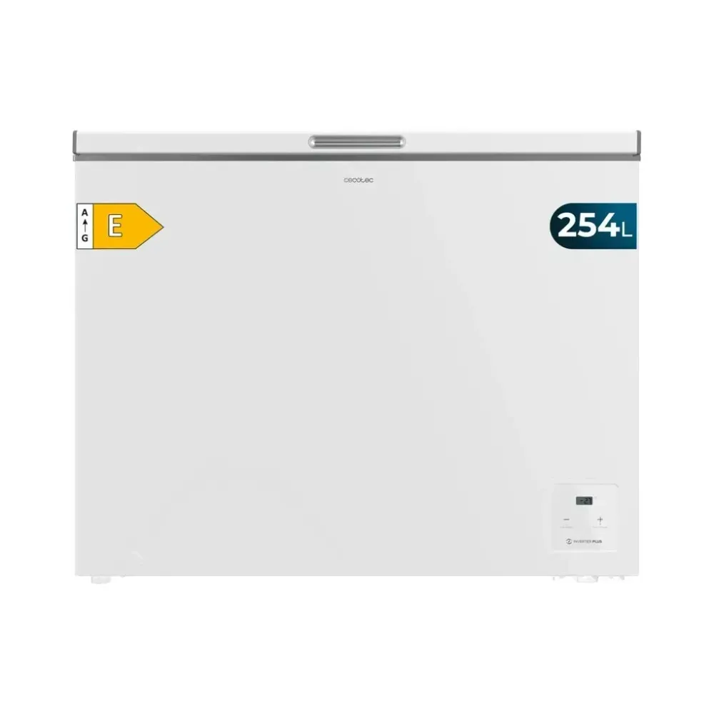 Congélateur coffre 254 L Inverter Plus Congélation rapide Classe E Cecotec