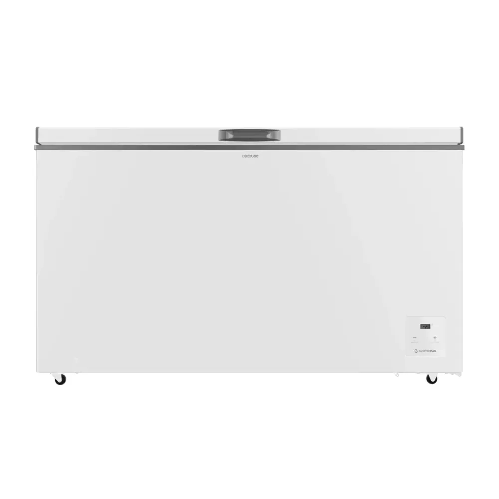Congélateur coffre 400 L blanc Inverter Plus congélation rapide Cecotec