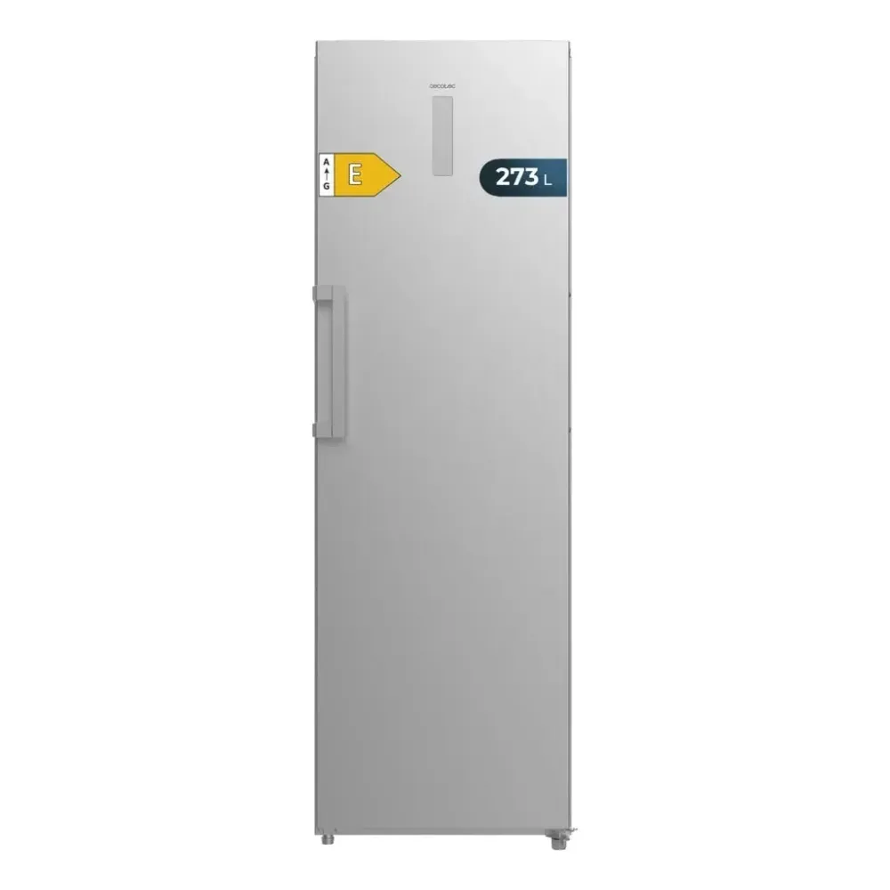 Congélateur inox XL No Frost Moteur Inverter Plus Porte réversible Cecotec