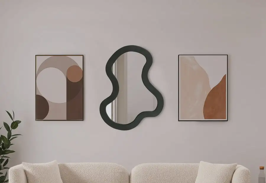 Connecté Intelligent Miroir Oblique