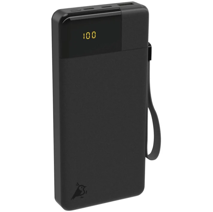 Économie d'Énergie +++ Aqiila Powerbird B20B 20000mAh 20W Noir jais