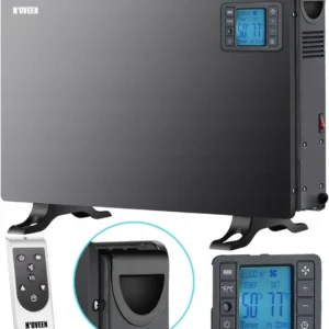 Convecteur radiateur convecteur chauffage d'appoint LCD SMART noir