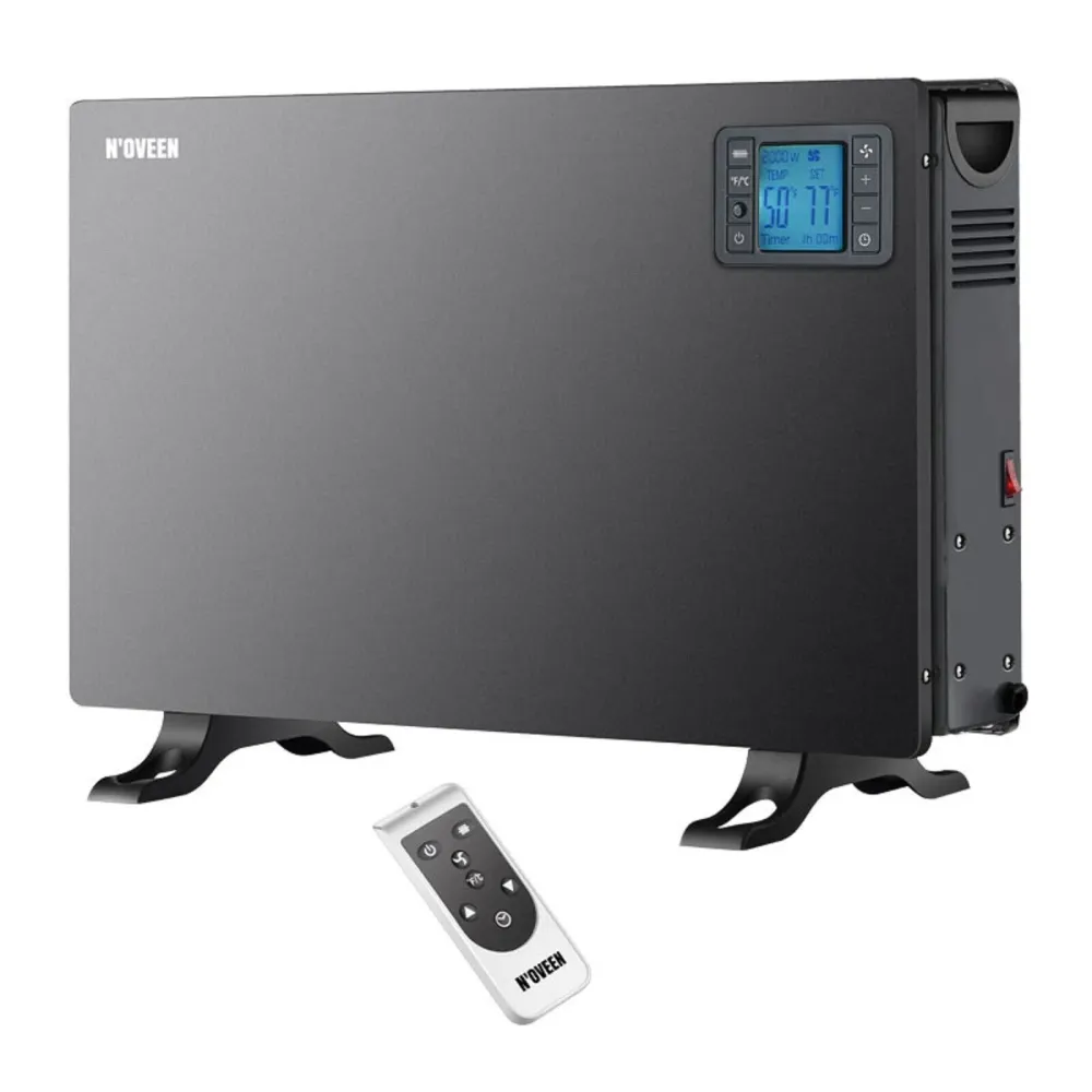 Convecteur radiateur convecteur chauffage d'appoint LCD SMART noir