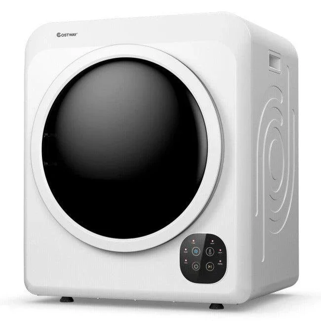 Sèche-linge électrique COSTWAY Cuve en acier inoxydable EP24458US, ​​110V, 1700W, 6KG, 13.2LBS, 3.22 CU. FT.