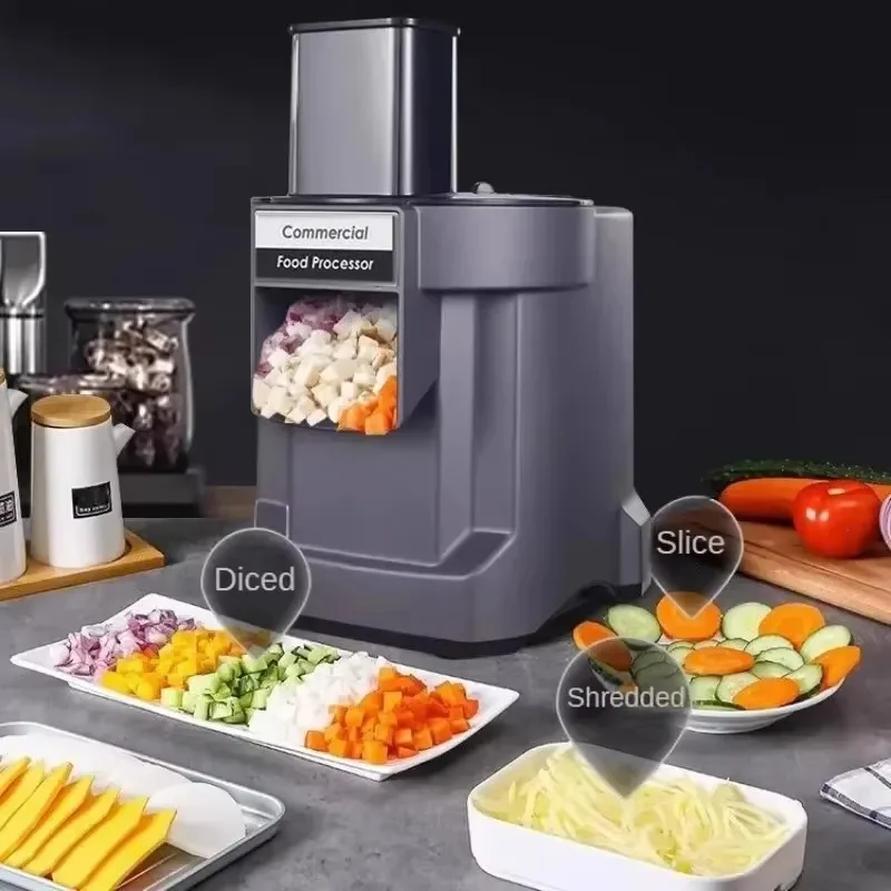 Coupe-Légumes Électrique GECOFEER 100W - Hachoir Automatique Multifonction Professionnel