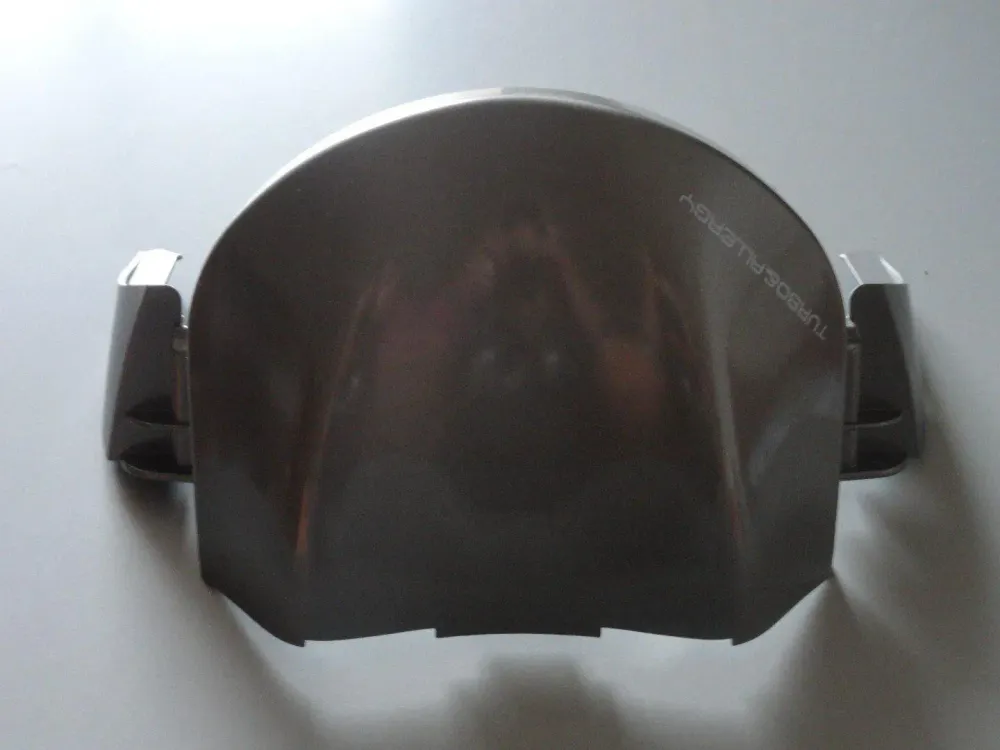 Couvercle extérieur seau gris métallique tam polti