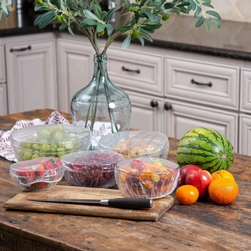 Couvertures Alimentaires Jetables Sacs de Conservation Frais (100PCS)