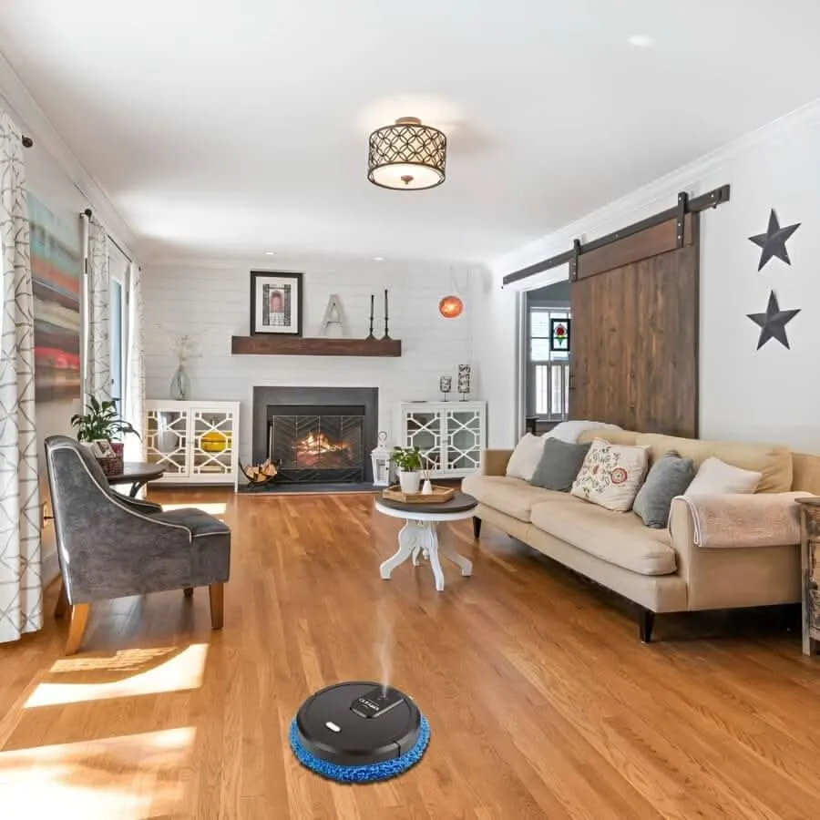 CLEANBOT – Robot serpillière intelligent pour sols durs et tapis Cozey Maison