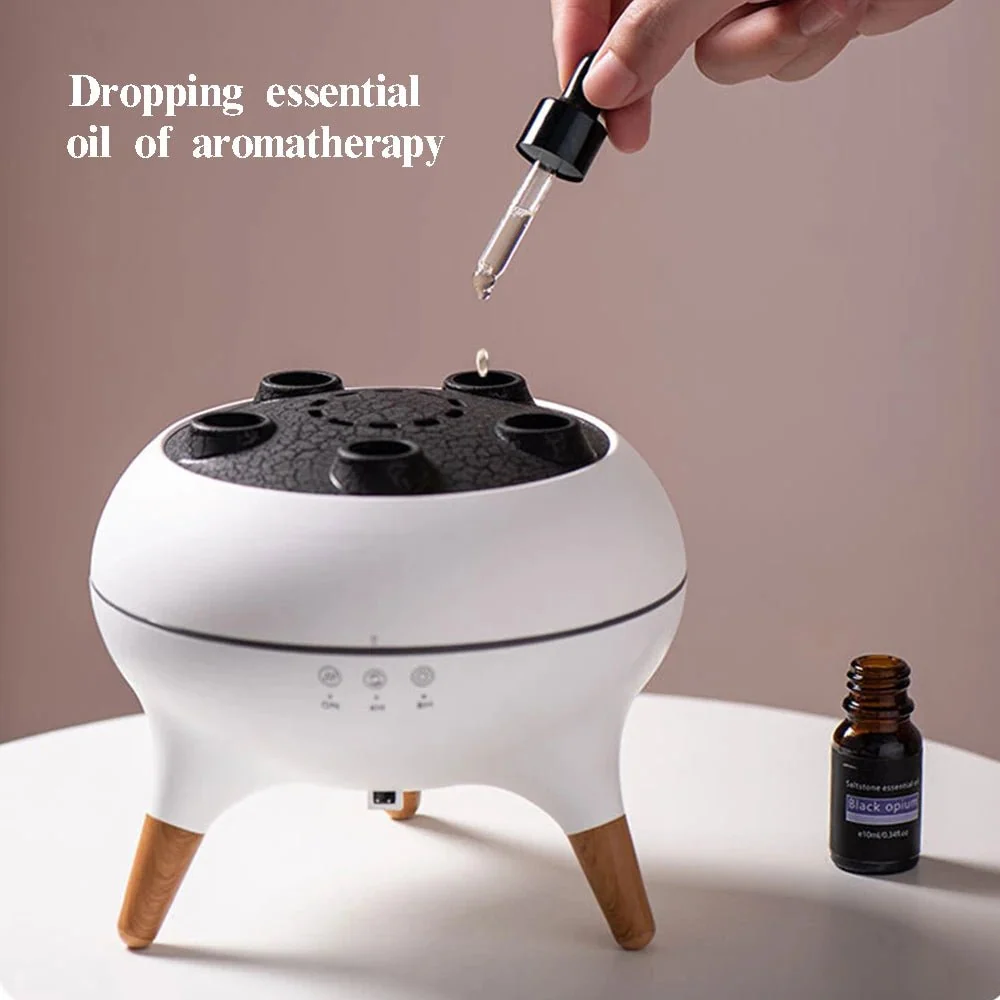 JELLYLUME – Humidificateur d'air dynamique en forme de méduse & diffuseur d'arômes, télécommandé Cozey Maison