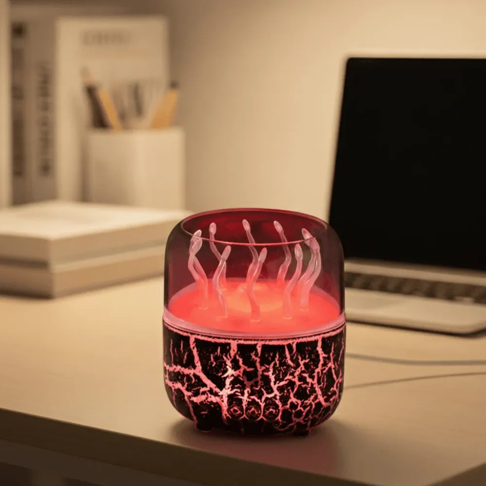 JELLYZEN – Humidificateur d'arôme méduse 280 ml avec minuterie Cozey Maison