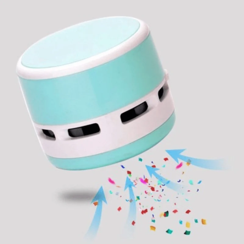 Portable Mini Vacuum - Aspirateur de table et de voiture portable avec embout de brosse Cozey Maison