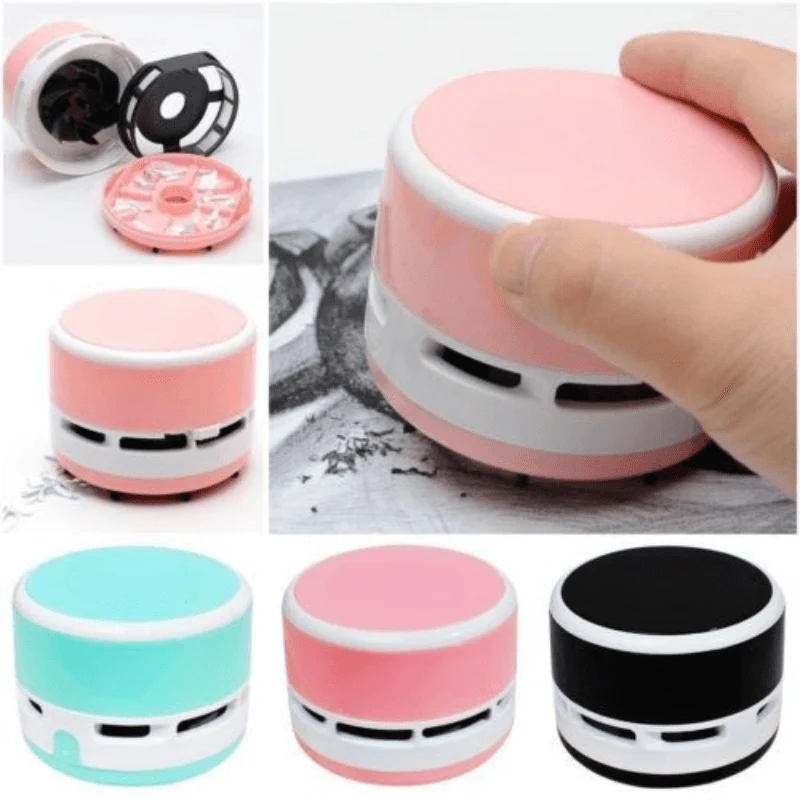 Portable Mini Vacuum - Aspirateur de table et de voiture portable avec embout de brosse Cozey Maison