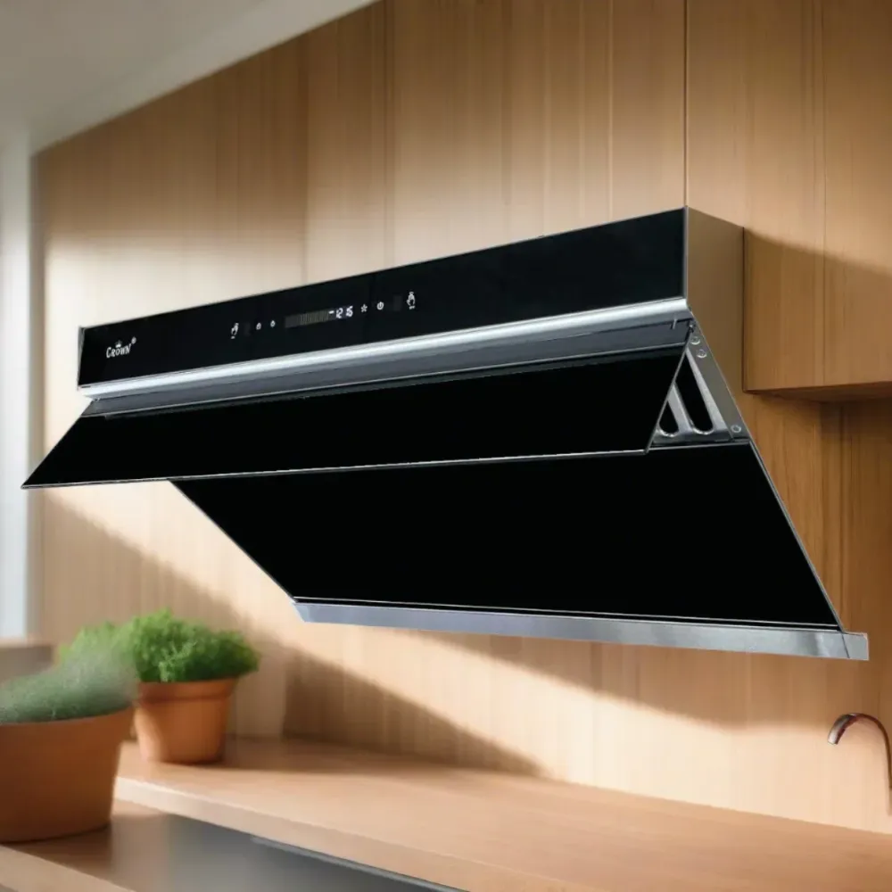Hotte de cuisine Crown PRO-FT08 | 30 pouces | 1000 PCM | Acier inoxydable| Sous armoire ou montage mural 30