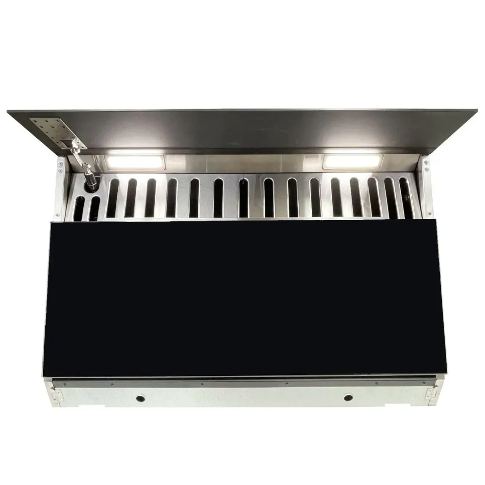 Hotte de cuisine Crown PRO-FT08 | 30 pouces | 1000 PCM | Acier inoxydable| Sous armoire ou montage mural 30