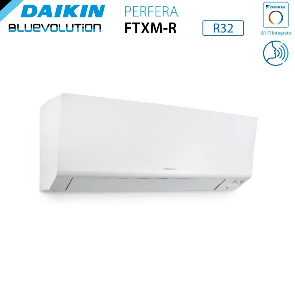 Daikin Climatiseur Bluevolution Quadri Split Inverter Series Ftxm/R Perfera Wall 9+9+9+12 Avec 4mxm68n R-32 Wi-Fi intégré...