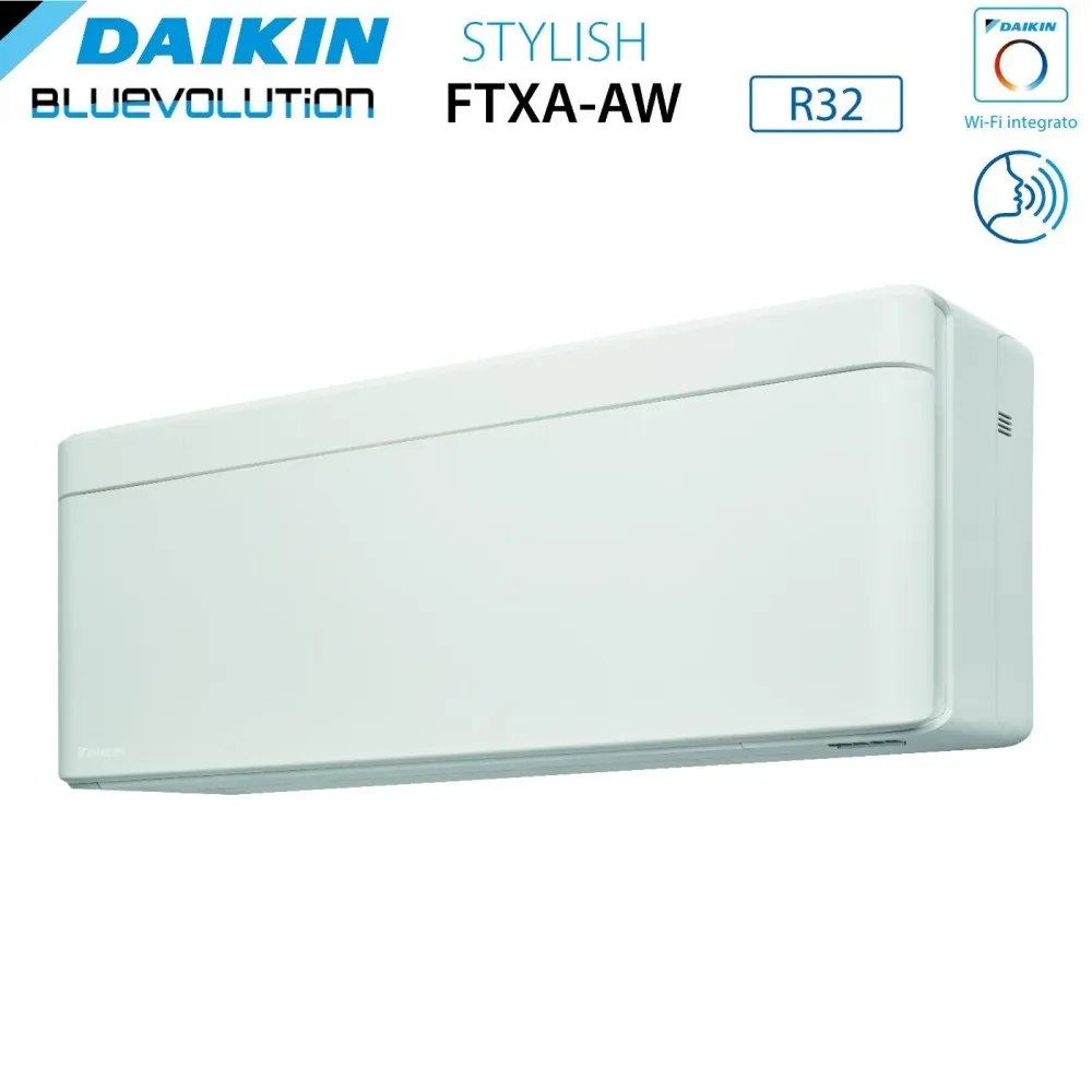 Daikin Climatiseur Bluevolution Quadri Split Inverter Series Blanc élégant 9+9+15+18 Avec 4mxm80n R-32 Wi-Fi intégré 9000+...