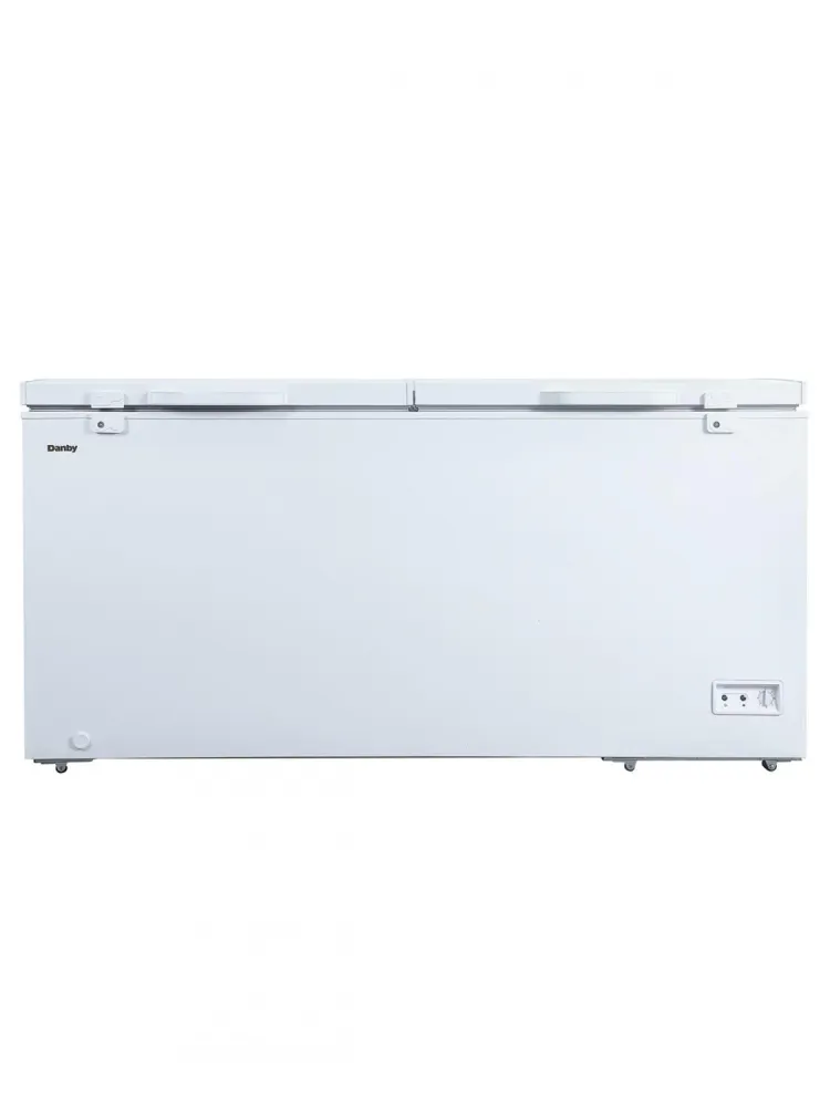 Danby Congélateur coffre 2 portes de 17,1 pi3 en blanc (DCFM171A1WDB)