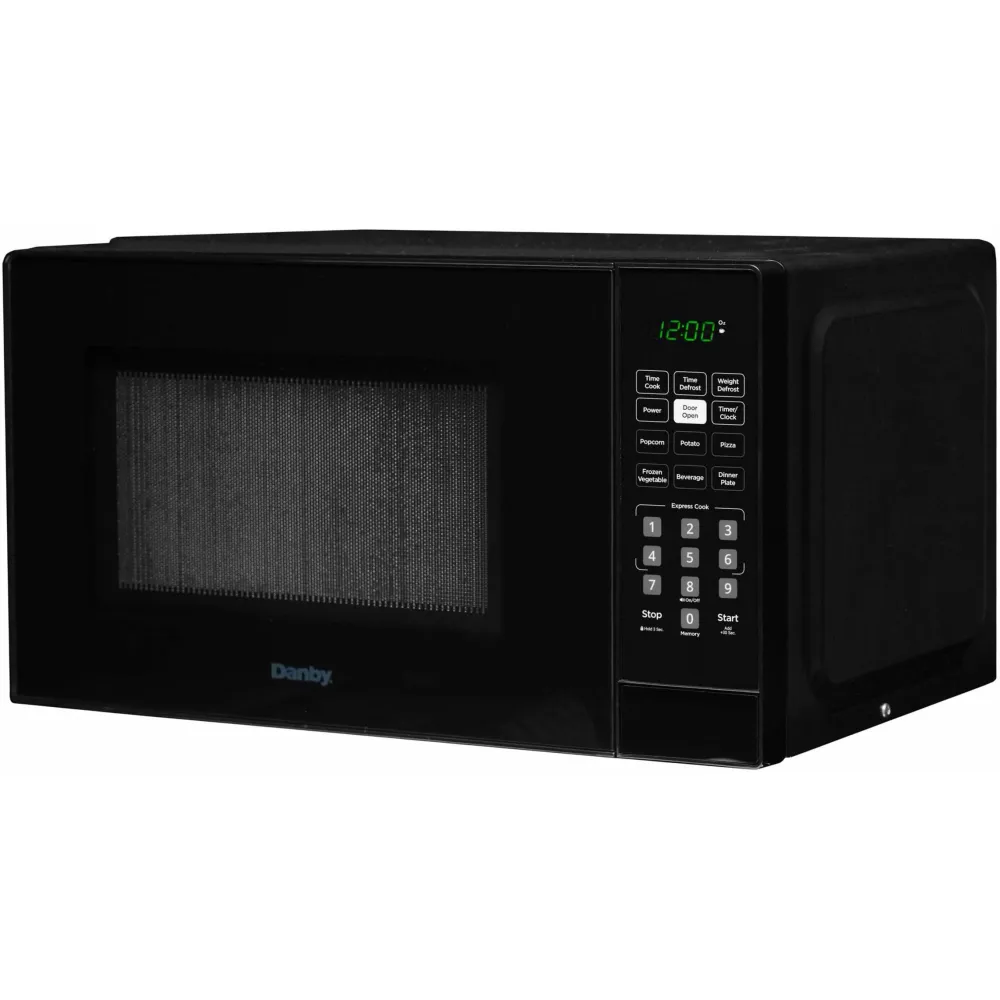 Danby Four à micro-ondes de comptoir de 17 po, 1.1 pi.cu. avec 6 options pratiques de cuisson automatique DBMW1121BBB