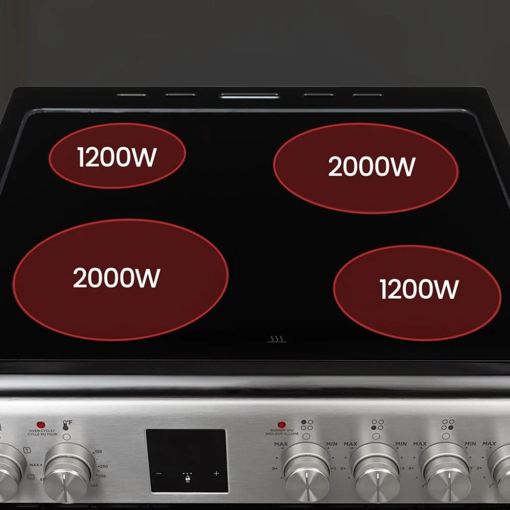 DRCA240BSS2 - CUISINIÈRES - Danby - Électrique - Acier inoxydable - Boîte Ouverte