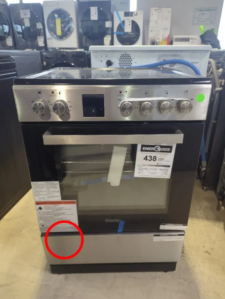 DRCA240BSS2 - CUISINIÈRES - Danby - Électrique - Acier inoxydable - Boîte Ouverte