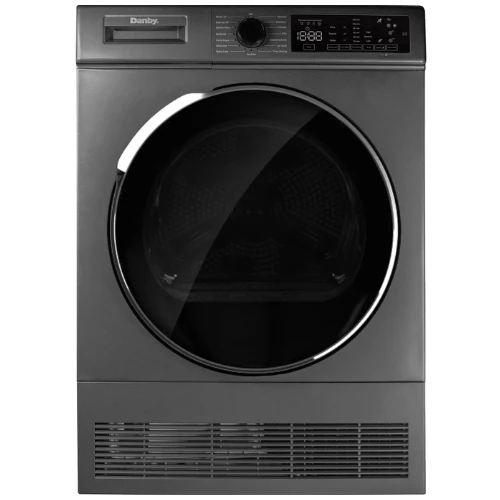 DWM022D1DSDB - LAVEUSES - Danby - Chargement frontal - Argent - Boîte Ouverte