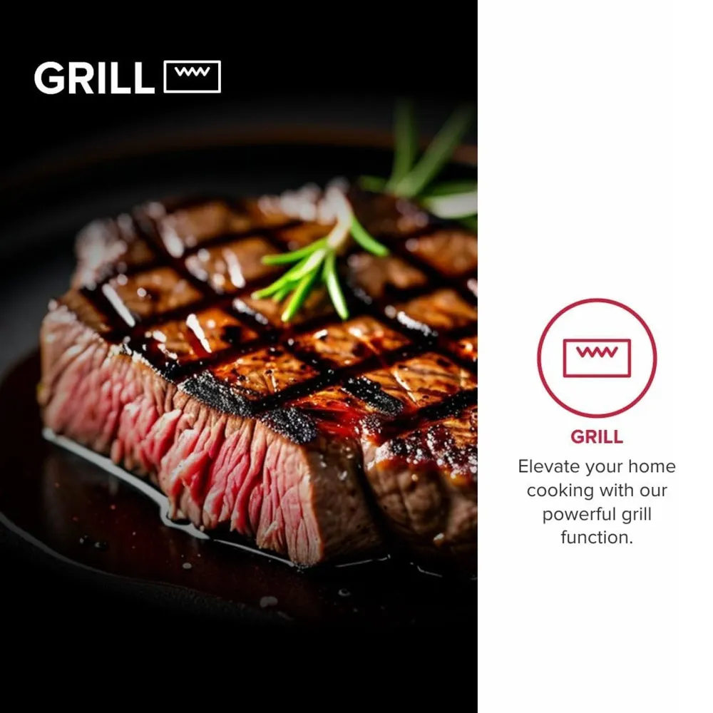 Defy 34L Numérique Grill Microwave Grey (Certifié NF)