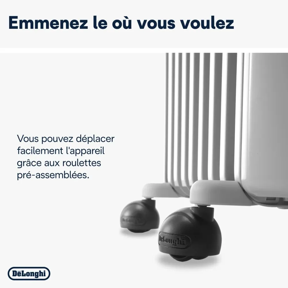Bain d'huile 7 éléments Radia-S MECH-DELONGHI (TRRS0715) De'Longhi