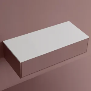 Dessus de meuble-lavabo de 91,4 cm (36 po) et 1,27 cm (1/2 po) - Blanc mat