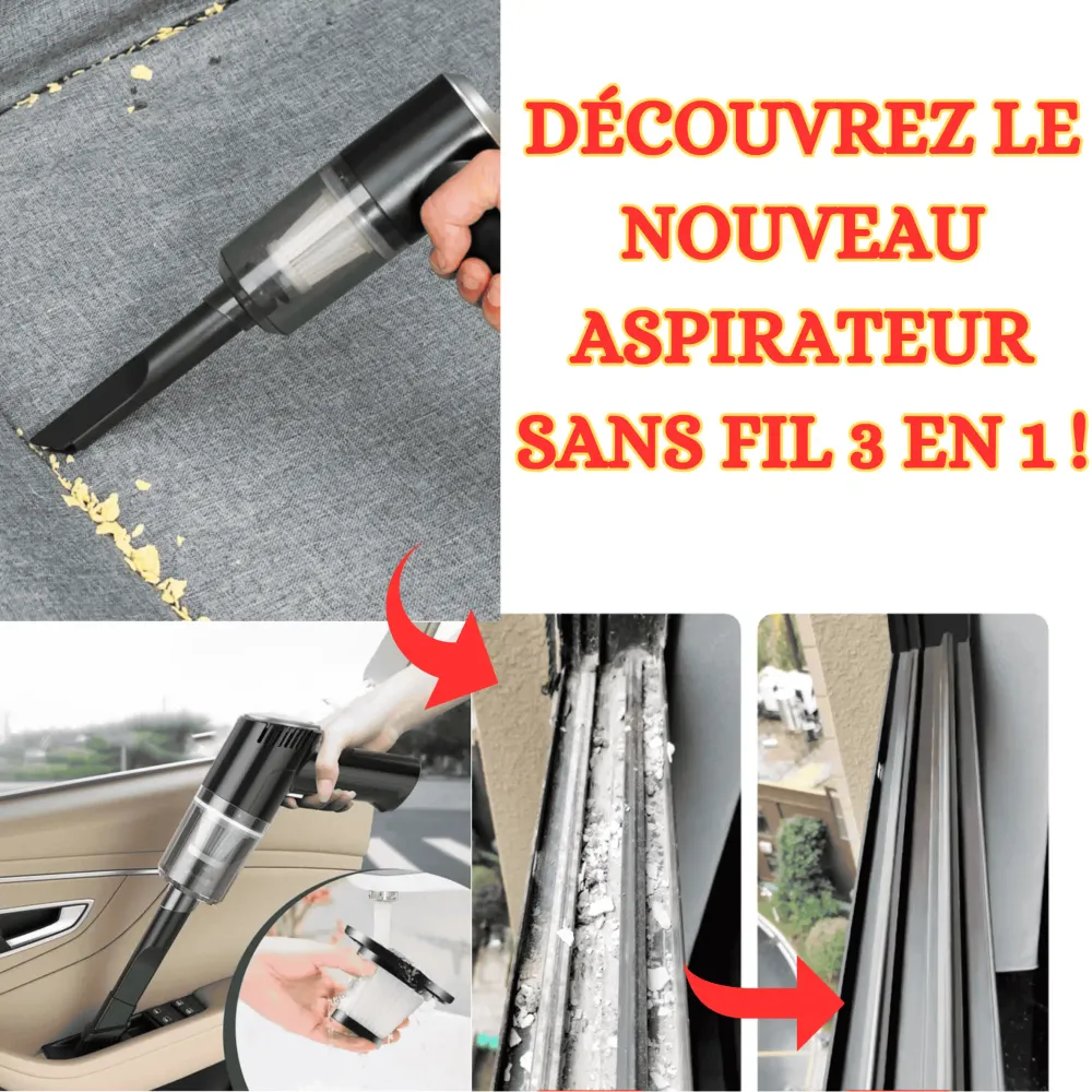 TurboClean – Aspiration Puissante, Sans Fil, Sans Effort DEVITCO