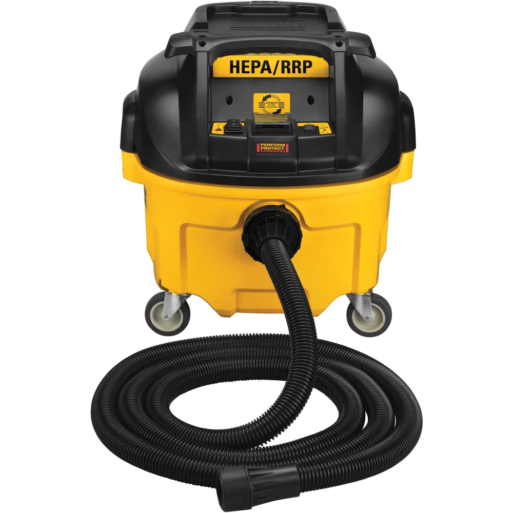 Aspirateur extracteur de poussières sèches et humides HEPA robuste, 20" x 19" x 20" Dewalt