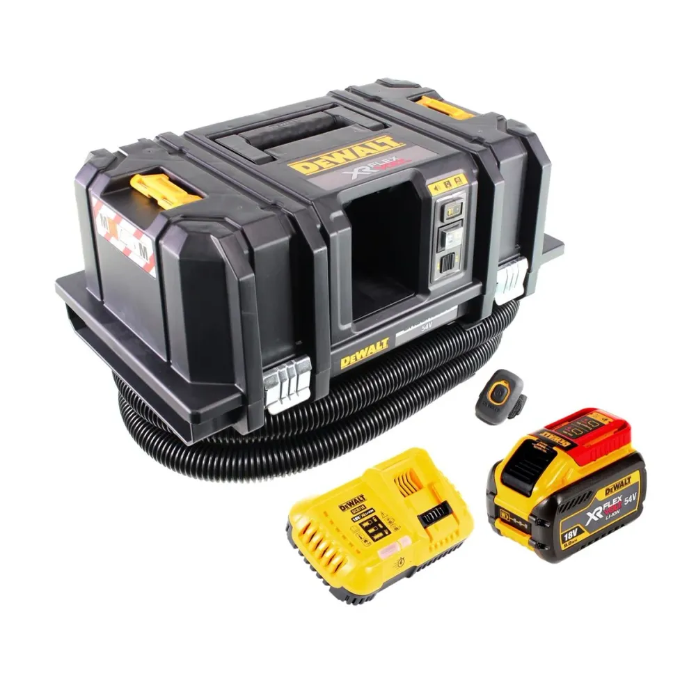 Dewalt DCV 586 MX1 Aspirateur eau et poussière sans fil 54V 11L sans balais + 1x Batterie FlexVolt 9.0Ah + Chargeur