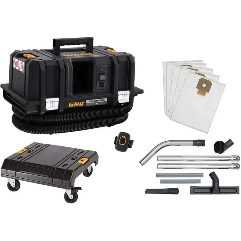 Kit Aspirateur TSTAK DEWALT DCV586MK-XJ TSTAK XR FLEXVOLT 54V eau et poussières - Classe M DEWALT MACHINES