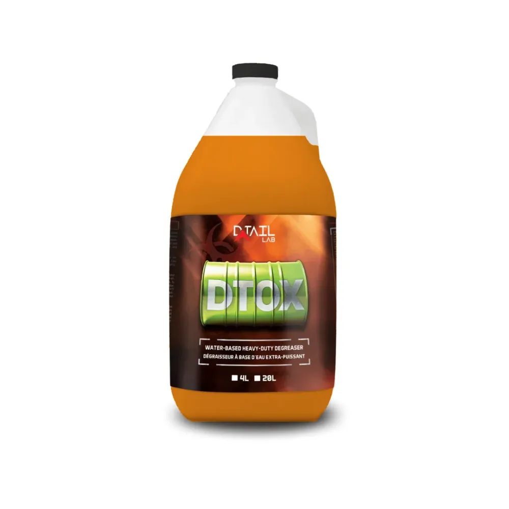 Dégraissant DTOX ultra-puissant à base d'eau - 4L