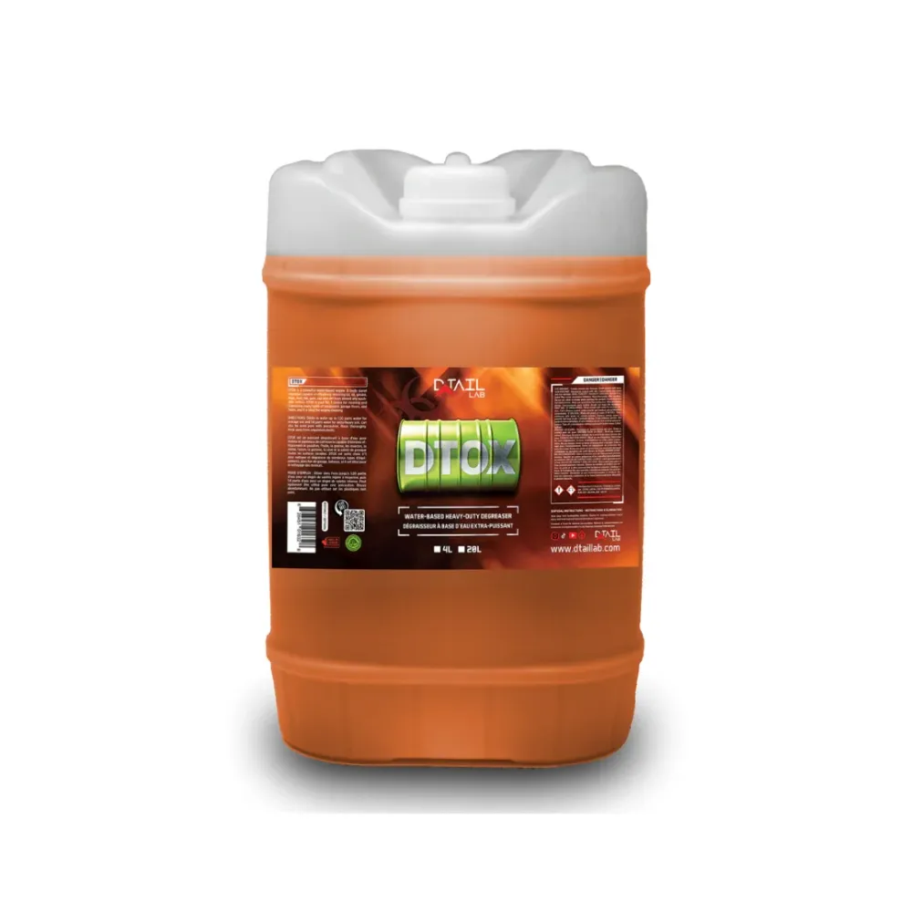 Dégraissant DTOX ultra-puissant à base d'eau - 20 L