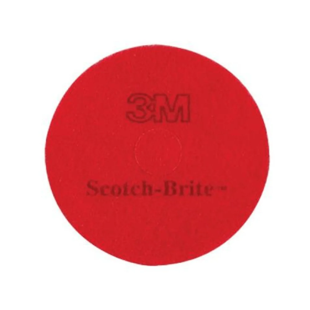 3M - Disque de polissage rouge 19" - 483mm - Floorpad'51L