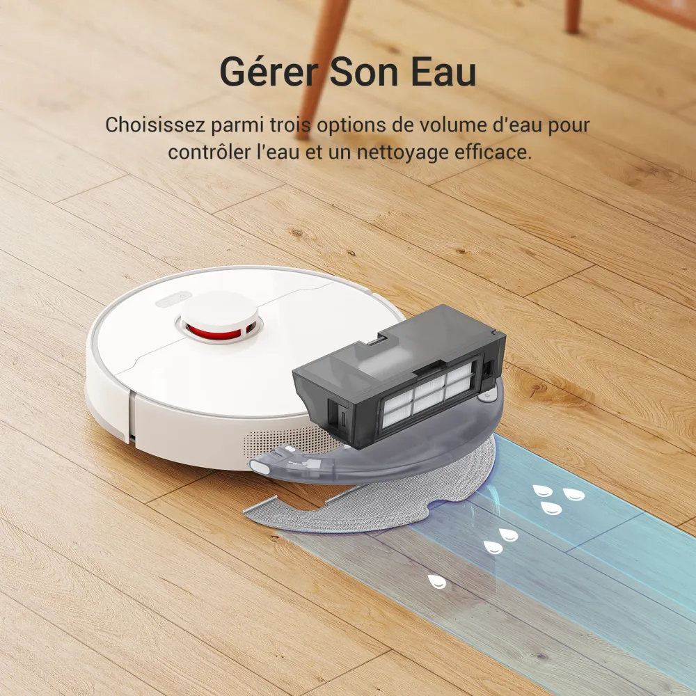 Dreame D10 Plus Robot Aspirateur Laveur