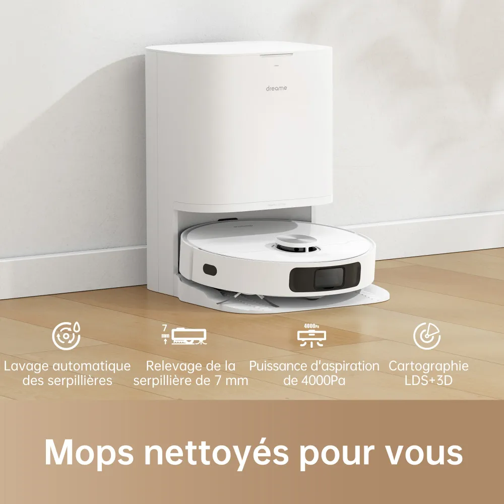 Dreame L10 Prime Robot Aspirateur Laveur Amazon