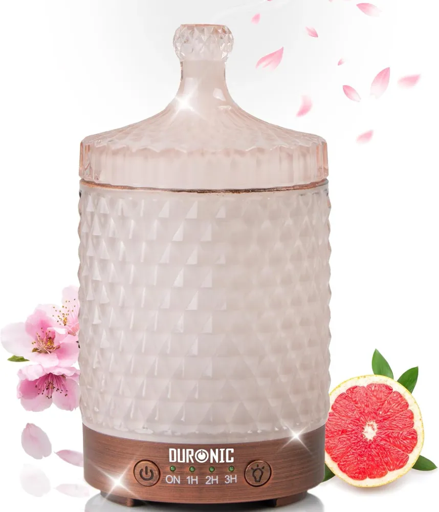 Duronic AD32 Diffuseur d’Arômes Brumisateur d’Huiles essentielles Purificateur d’air Naturel Humidificateur Aromathérapie...