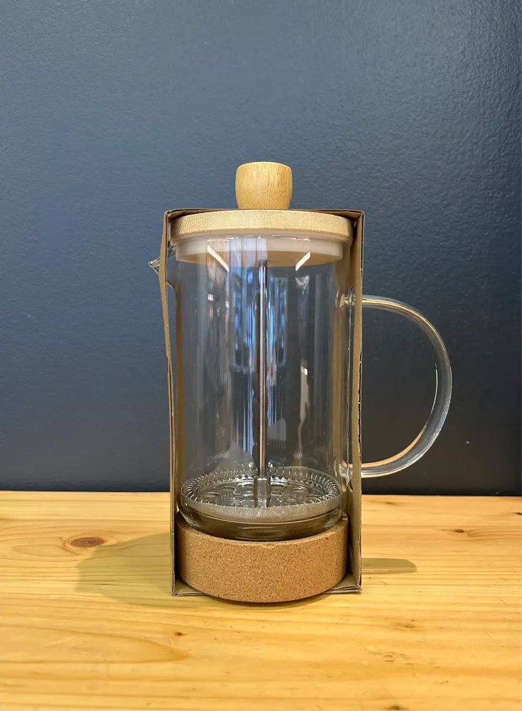 Cafetière à piston Bambou 600ml East Target