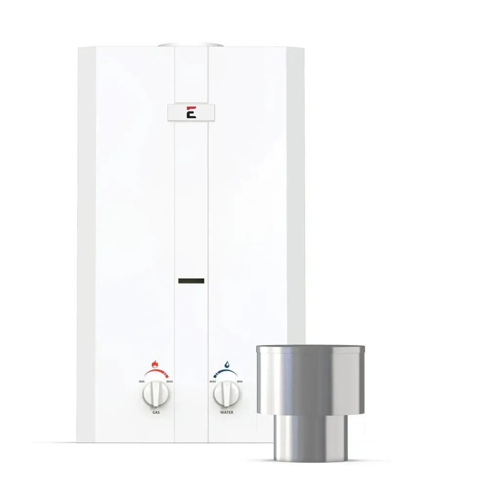 Chauffe-eau extérieur sans réservoir Eccotemp L10 avec pompe Eccoflo et crépine