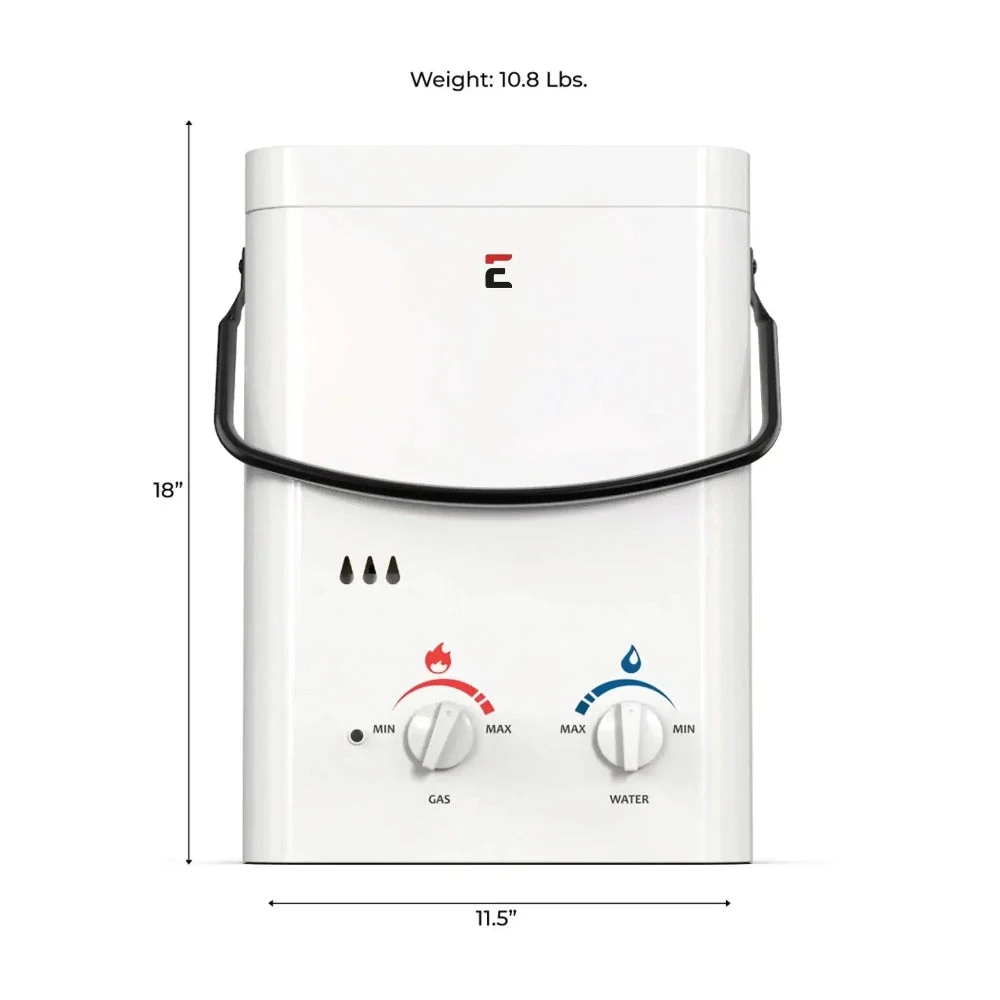 Chauffe-eau sans réservoir portable Eccotemp L5