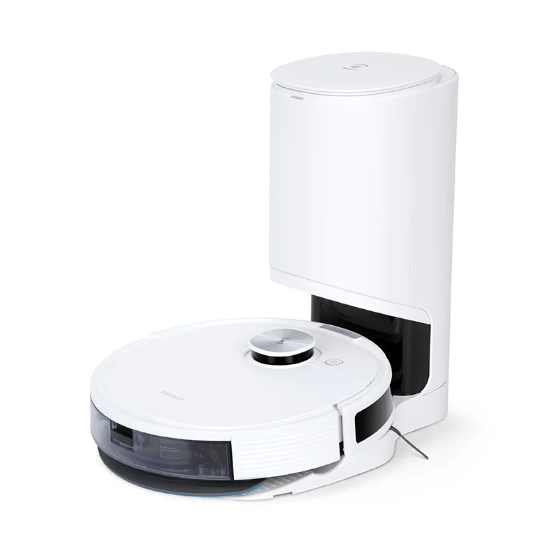 Ecovacs DEEBOT N10 MAX+ – Robot Aspirateur avec Vidage Automatique | Nettoyage Intelligent et Ultra-Puissant