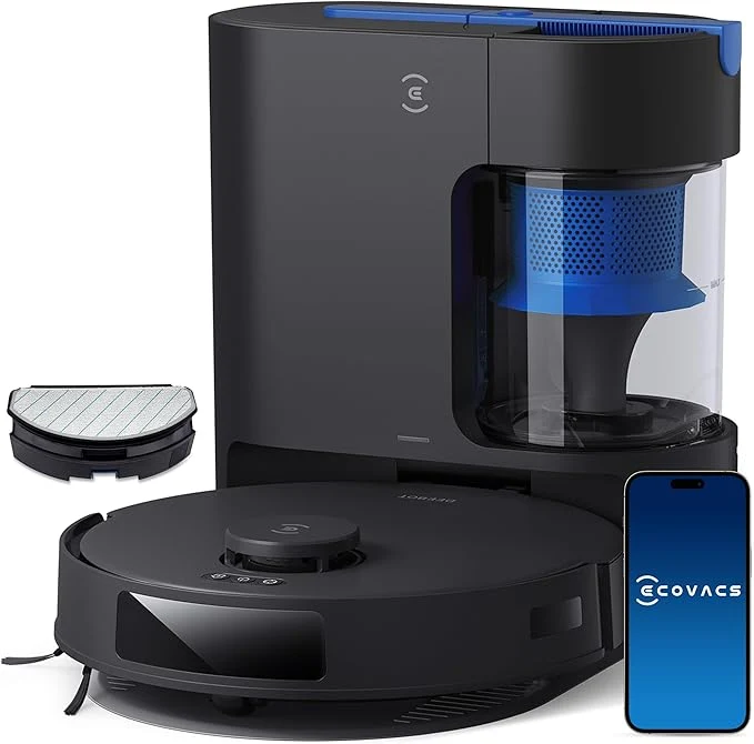 ECOVACS DEEBOT N20 Pro Plus – Robot aspirateur puissant avec station de vidange (Boite ouevrte)