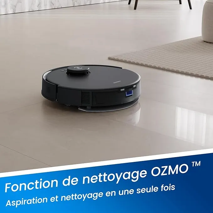 ECOVACS DEEBOT N20 Pro Plus – Robot aspirateur puissant avec station de vidange (Boite ouevrte)