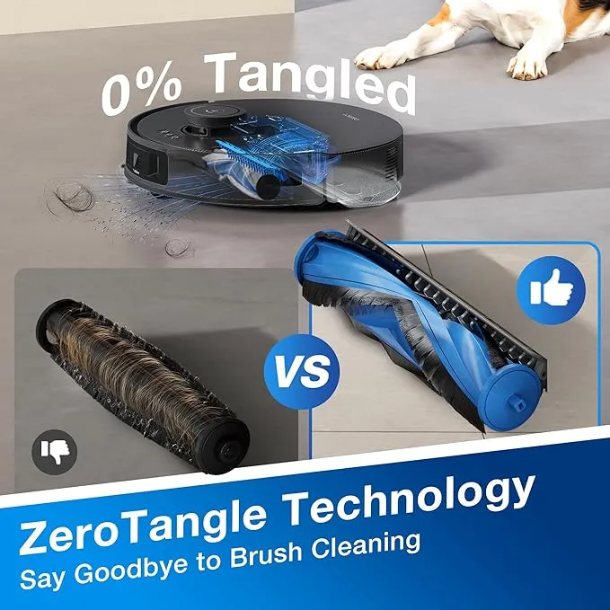 ECOVACS DEEBOT N20 Pro Plus – Robot aspirateur puissant avec station de vidange (Boite ouevrte)