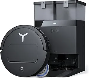 ECOVACS Deebot T50 Pro OMNI – Robot Aspirateur et Laveur Intégré avec Station Automatique Tout-en-Un (Boîte ouverte)